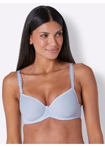 Viania sheego Große Größen T-Shirt-BH mit Bügel, hellblau, Größe 75C - Damen
