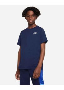 T-shirt Nike Sportswear Marineblau & Weiß für Kind - AR5254-411 XL