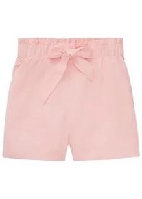 Tom Tailor DENIM Damen Paperbag-Shorts mit TENCEL(TM) Lyocell, rosa, Gr. XL