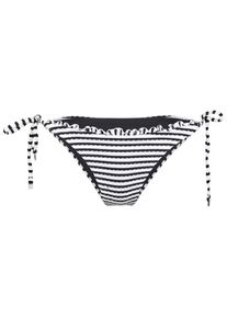 Seafolly Sorrentostripe Tie Side Rio Bikini-Bottom Damen (Gr 8 |grau)