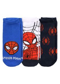 Topolino 3 Paar MARVEL Spiderman Sneaker-Socken