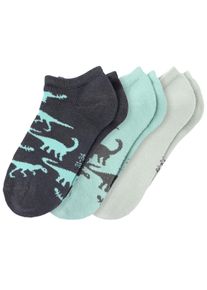 Topolino 3 Paar Jungen Sneaker-Socken mit Dinos