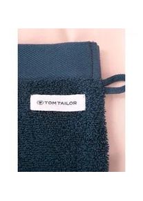 Tom Tailor Unisex Waschhandschuhe im 6er-Pack, blau, Uni, Gr. 16X21