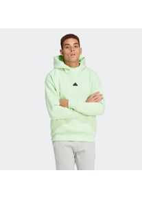 Kapuzensweatshirt adidas Sportswear "M Z.N.E. PR HD" Gr. L, grün (semi green spark) Herren Sweatshirts Sportbekleidung