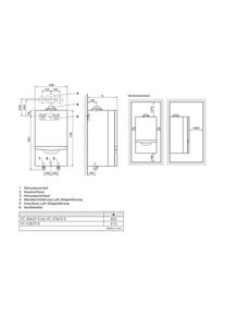 Vaillant ecoTEC plus VC 476/5-5 E Gas-Wandheizgerät Brennwert 0010021516