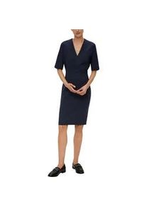 Minikleid s.Oliver BLACK LABEL Gr. 42, N-Gr, blau Damen Kleider in Mini-Länge