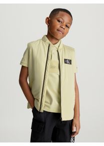Calvin Klein Jeans Steppweste »BADGE LIGHT PADDED VEST«, Kinder bis 16 Jahre