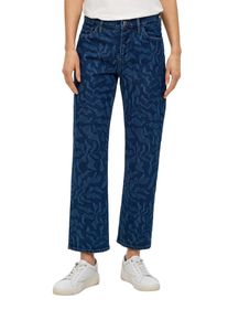 s.Oliver 5-Pocket-Jeans »Karolin«, mit floralem Muster
