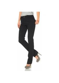 Stretch-Jeans MAC "Dream" Gr. 42, Länge 34, schwarz (schwarz34) Damen Jeans mit Stretch für den perfekten Sitz