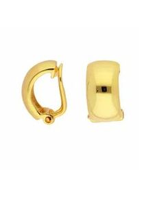 Paar Ohrclips ADELIA ́S "Damen Goldschmuck 1 333 Gold Ohrringe / Ohrclips" Gr. Damen, Gelbgold 333, goldfarben (gold) Damen 333 Gold Goldschmuck für