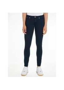 Skinny-fit-Jeans Tommy Jeans Gr. 34, Länge 32, blau (avenue dunkelblau) Damen Jeans mit Stretch, für perfektes Shaping