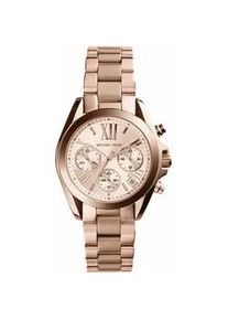 Chronograph Michael Kors "MINI BRADSHAW, MK5799" Armbanduhren goldfarben (roségoldfarben) Damen Quarzuhr, Armbanduhr, Damenuhr, Edelstahlarmband, Datum