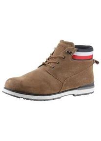 Schnürboots Tommy Hilfiger "CORE SUEDE BOOT" Gr. 44, braun Herren Schuhe Schnürboots Desertboots mit Anziehlasche