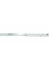 Silberarmband ADELIA ́S "925 Silber Flach Panzer Armband 19 cm Ø 7,2 mm" Armbänder Gr. 19, Silber 925 (Sterlingsilber), silberfarben (silber) Damen Silberschmuck für