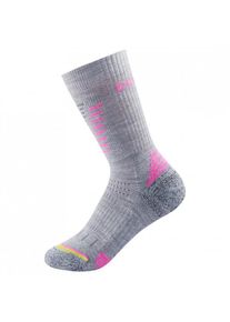 DEVOLD Hiking Medium Kid Sock Wandersocken Kinder (Gr 28-30 |grau)