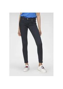 Skinny-fit-Jeans Tommy Jeans Gr. 24, Länge 34, blau (avenue dunkelblau) Damen Jeans mit Stretch, für perfektes Shaping