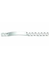 Silberarmband ADELIA ́S "Damen Silberschmuck 925 Silber Flach Panzer Armband 21 cm" Armbänder Gr. 21, Silber 925 (Sterlingsilber), silberfarben (silber) Damen 925 Sterling Silber Silberschmuck für