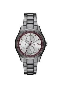 Giorgio Armani Multifunktionsuhr ARMANI EXCHANGE "AX1877" Armbanduhren grau (anthrazit) Herren Quarzuhr, Armbanduhr, Herrenuhr, analog, Edelstahlarmband