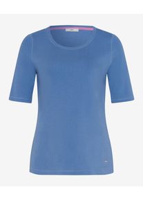 Brax Damen Shirt Style CORA, blue dusk, Gr. 34