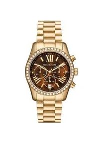 Chronograph Michael Kors "LEXINGTON, MK7276" Armbanduhren goldfarben Damen Quarzuhr, Armbanduhr, Damenuhr, Stoppfunktion, Edelstahlarmband