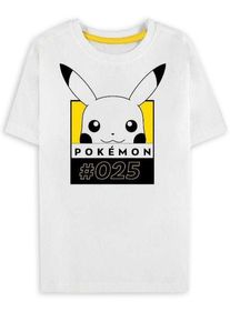 DIFUZED Damen-T-Shirt Pokemon - Pikachu (größe XL)