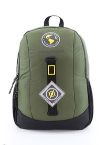 Cityrucksack National Geographic "New Explorer" Gr. B: 31 cm, grün (khaki) Rucksäcke mit extra Laptop-Fach
