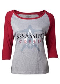 DIFUZED Damen-T-Shirt Assassins Creed - Crest Logo (größe S)