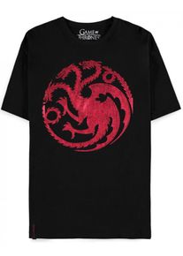 DIFUZED Damen-T-Shirt Game of Thrones: House of the Dragon - Targaryen (größe XXL)