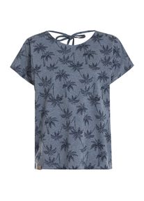 Gina Damen T-Shirt mit Palmen-Allover