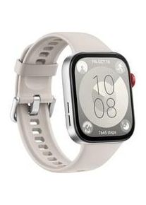Huawei Watch Fit 3 (Solo-B09S), Smartwatch weiß, Fluorelastomer-Armband in weiß Display: 4,6 cm (1,82 Zoll) Armbandlänge: 130 - 210 mm Touchscreen: mit Touchscreen