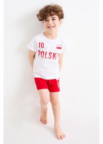 C&A Polen-Shorty-Pyjama-2 teilig