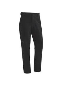 Funktionshose Maier Sports "Herrmann" Gr. 48, Normalgrößen, schwarz Herren Hosen warme Outdoorhose, robuste Wanderhose, Regular Fit