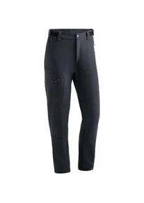 Funktionshose Maier Sports "Foidit M" Gr. 25, Kurzgrößen, schwarz Herren Hosen Outdoorhose, warme Winter Wanderhose, Regular Fit