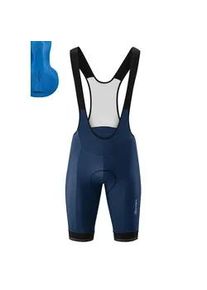 Fahrradhose Gonso "SITIVO BIB 0" Gr. XL, Normalgrößen, blau Herren Hosen Radhose, innovatives Sitzpolster, Träger-Radlerhose, Tight Fit