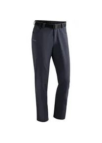 Funktionshose Maier Sports "Perlit M" Gr. 28, Kurzgrößen, blau (dunkelblau) Herren Hosen warme Softshellhose, Winter Outdoorhose, winddicht, Regular Fit