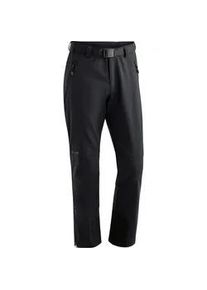 Funktionshose Maier Sports "Tech Pants M" Gr. 52, Normalgrößen, schwarz Herren Hosen Warme Softshellhose, winddicht, elastisch