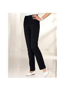 Stretch-Hose Classic Basics Gr. 50, Normalgrößen, schwarz Damen Hosen