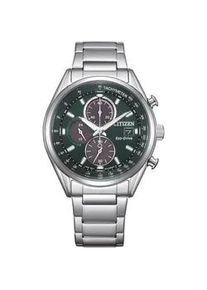 Chronograph Citizen "CA0459-79X" Armbanduhren silberfarben Herren Armbanduhr, Herrenuhr, Solar, Stoppfunktion, Edelstahlarmband