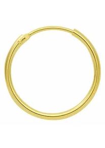 Paar Creolen ADELIA ́S "Damen Goldschmuck 1 585 Gold Ohrringe / Ø 11 mm" Gr. Damen, Gelbgold 585, goldfarben (gold) Damen 585 Gold Goldschmuck für