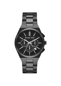 Chronograph Michael Kors "LENNOX, MK9146" Armbanduhren schwarz Damen Quarzuhr, Armbanduhr, Damenuhr, Herrenuhr, Stoppfunktion