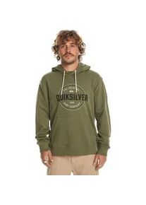 Kapuzensweatshirt Quiksilver "CIRCLE UP HOODIE" Gr. XL, grün (khaki) Herren Sweatshirts