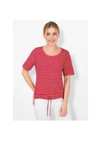 T-Shirt Casual Looks "Shirt" Gr. 44, rot (rot, gestreift) Damen Shirts