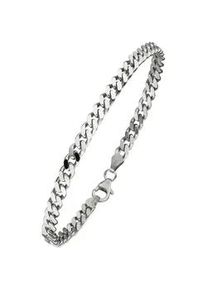 Armband Jobo Armbänder Gr. Silber 925 (Sterlingsilber), silberfarben (silber 925) Damen Panzerarmband 925 Silber 21 cm 4,6 mm