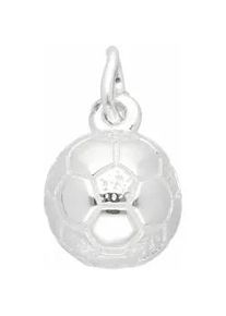 Ketten-Anhänger ADELIA ́S "925 Silber Anhänger Fussball Ø 8,6 mm" Schmuckanhänger Gr. Silber 925 (Sterlingsilber), silberfarben (silber) Damen 925 Sterling Silber Silberschmuck für