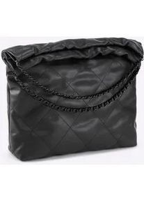 Handtasche Heine Gr. B/H/T: 35cm x 35cm x 8cm, schwarz Damen Taschen