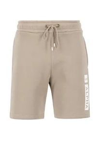 Shorts Alpha Industries "Alpha Industries Men - Alpha PP Short" Gr. L, Normalgrößen, beige (vintage sand) Herren Hosen