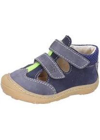 G3 Klettschuh PEPINO BY RICOSTA "EBI WMS Schuh Weiten Mess System: mittel" Gr. 20, blau (dunkelblau) Kinder Schuhe Sandale, Babyschuh, Freizeitschuh mit Kontrastbesatz
