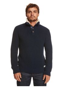 Sweatshirt Quiksilver "Boulevard Des Plages" Gr. XS, blau (navy blazer) Herren Sweatshirts