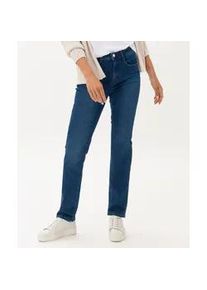 Globo 5-Pocket-Jeans BRAX "Style CAROLA" Gr. 36L (72), Langgrößen, blau Damen Jeans 5-Pocket-Jeans