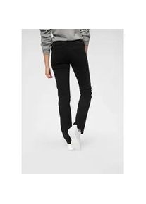 Straight-Jeans Pepe Jeans "VENUS" Gr. 26, Länge 32, schwarz (t41 stretch sateen - 999 black) Damen Jeans mit Badge